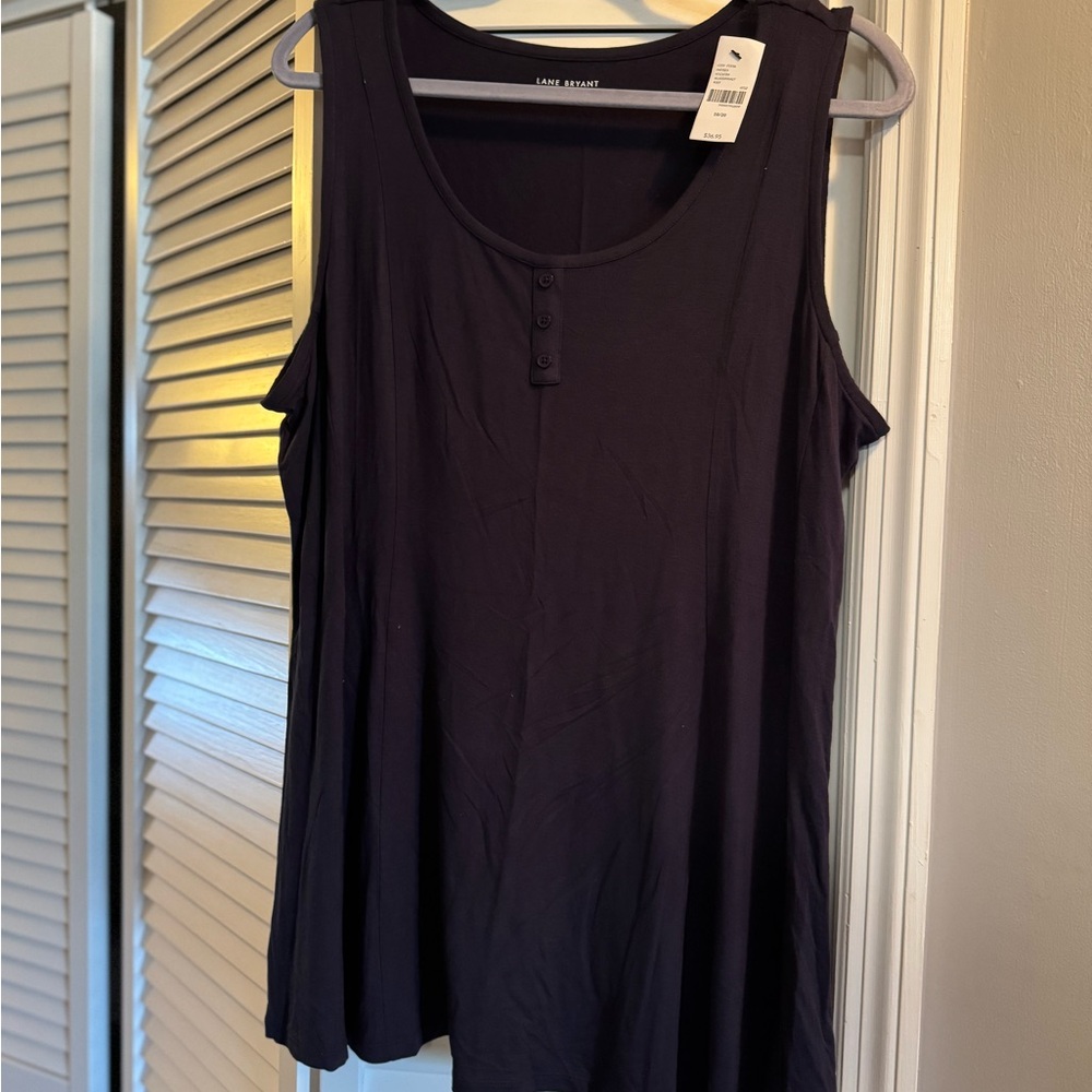 Lou & Grey Black Sleeveless Top
